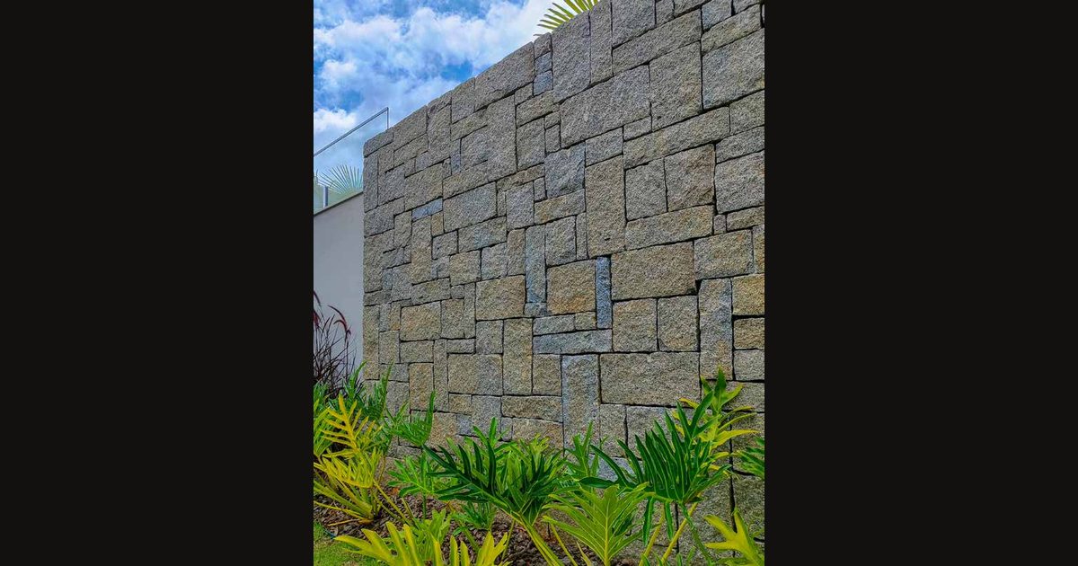 Pedra Granito Mosaico — revestimentos